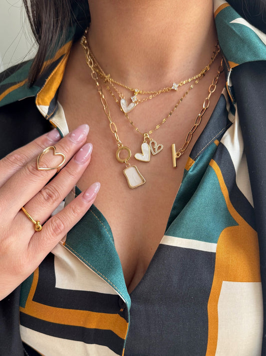 Two Hearts Necklace