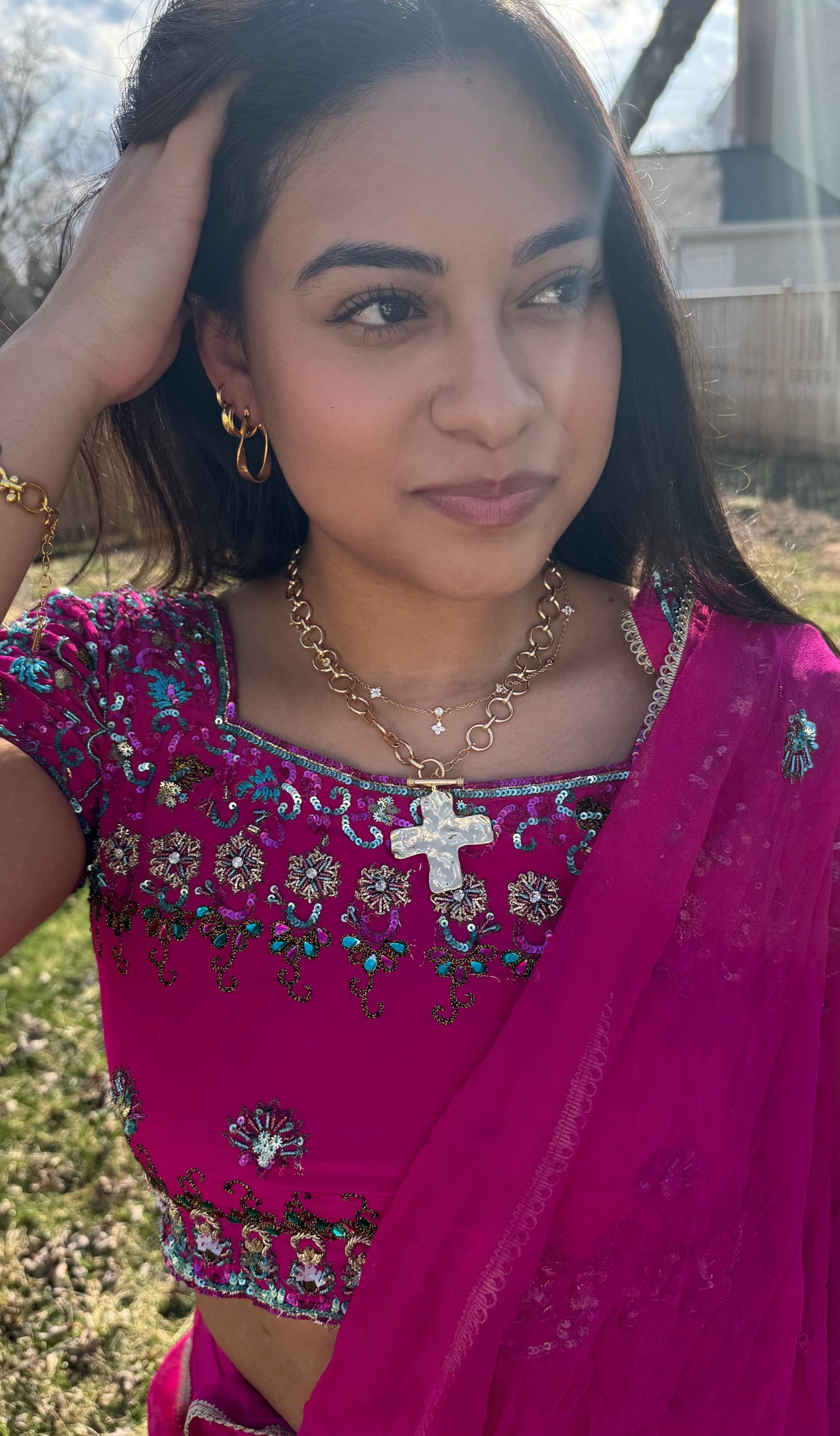 Cross necklace