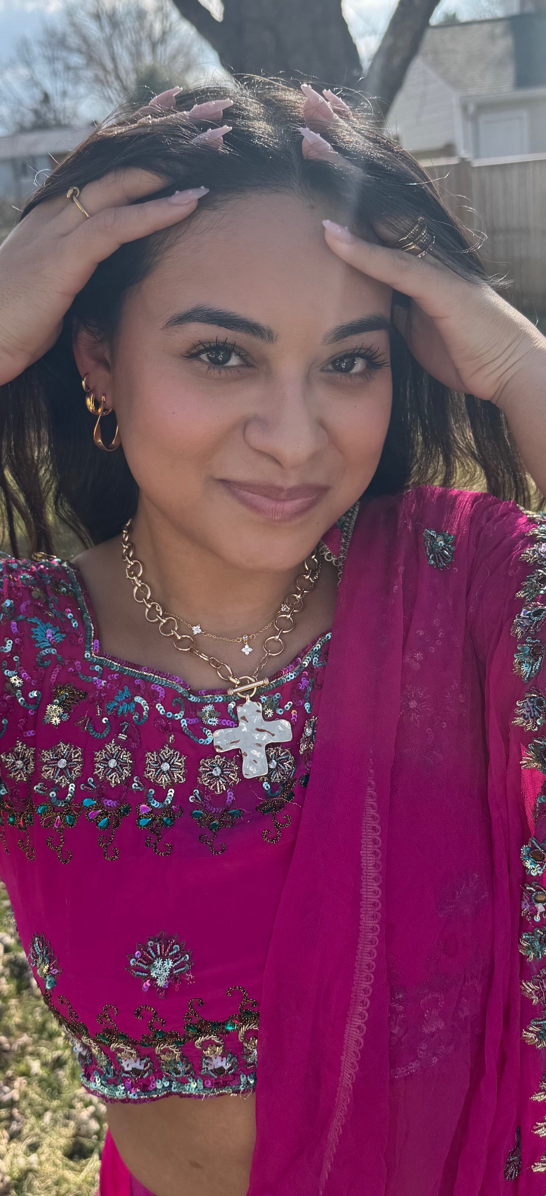 Cross necklace