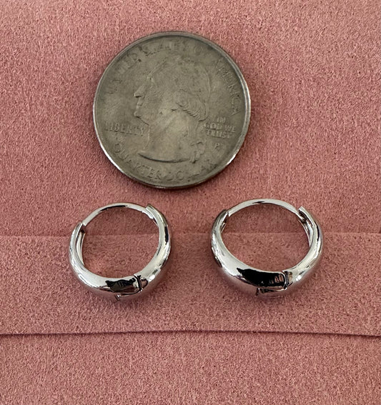 Small Huggie Hoop Earrings