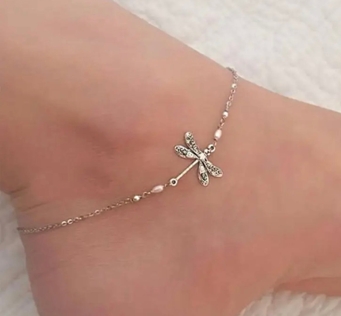 Dragonfly Anklet for those Summer Days