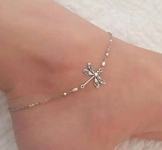 Dragonfly Anklet for those Summer Days
