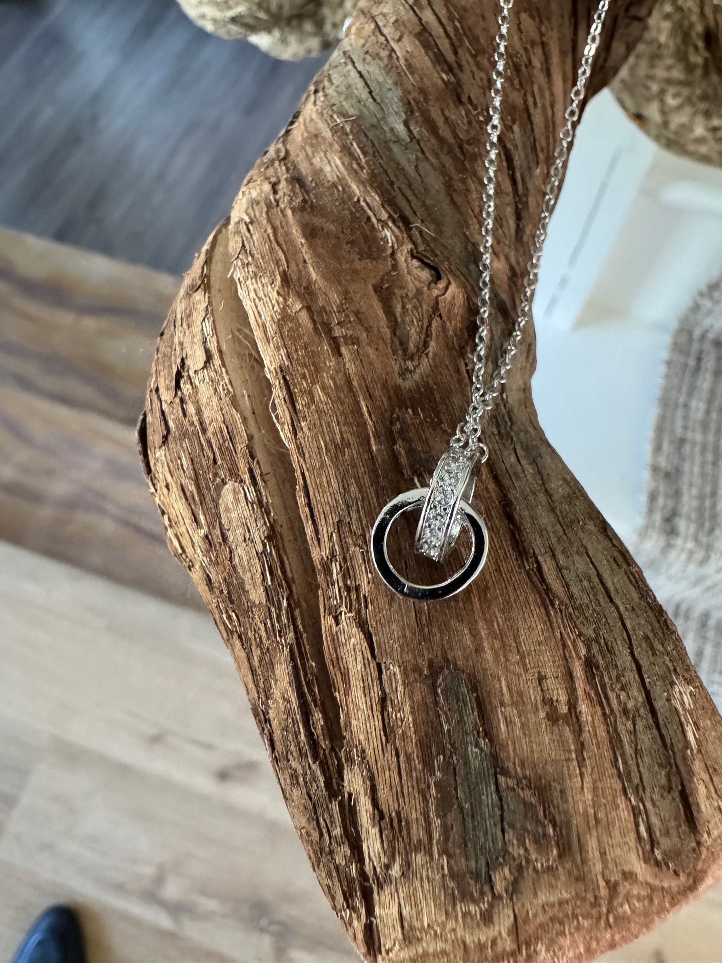 Two Circles are Better than One Necklace