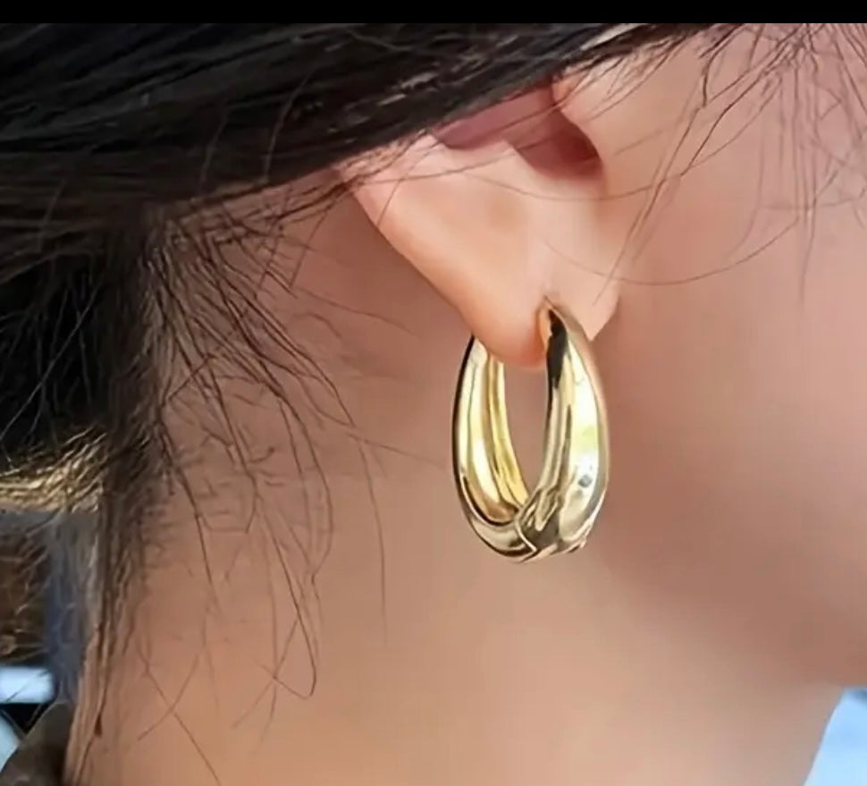 Hoop Golden Earrings