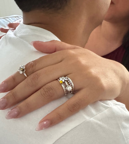 Five piece ring