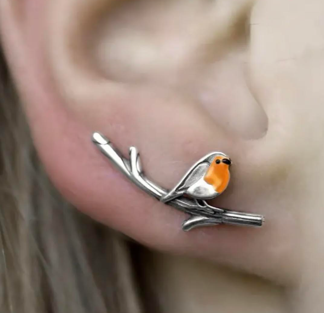 Perched Birds Earrings